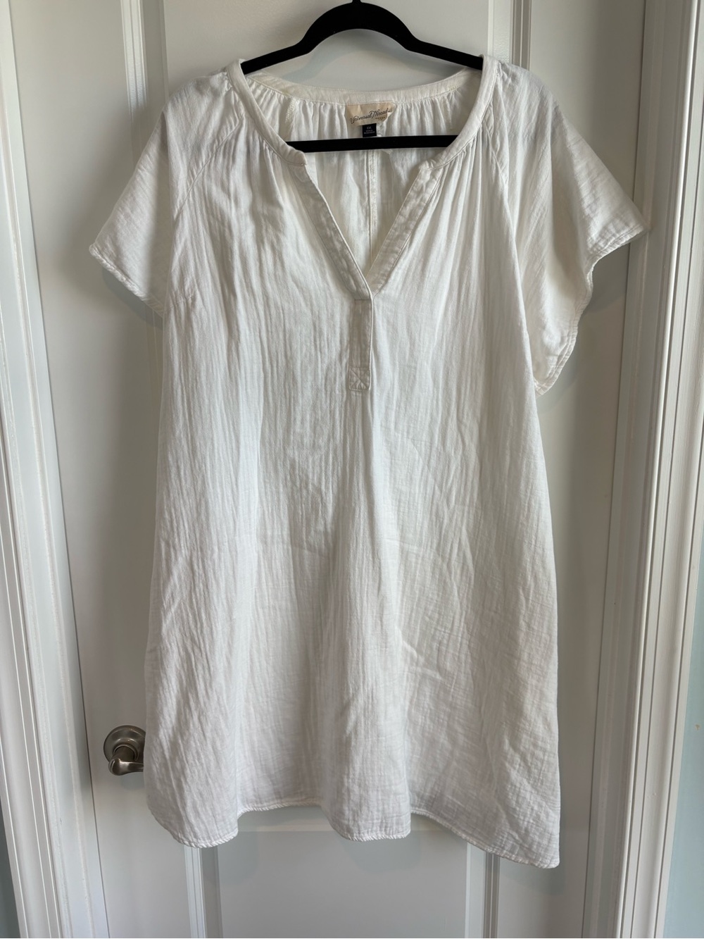 Universal Thread White Gauze Beach Cover Up Dress Women’s XXL Swim Tunic